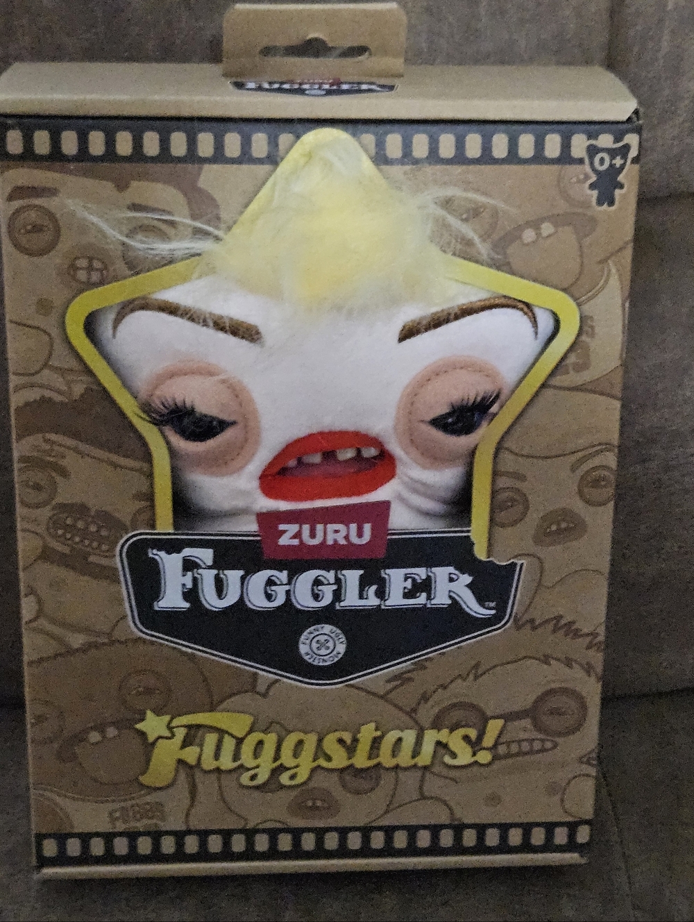 ZURU Fuggler Fuggstars Plush - Blonde Hair And Red Lips " Fleeting Fartlet"